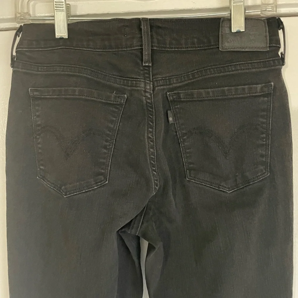 Levi’s 505 black straight jeans size‎ 6
